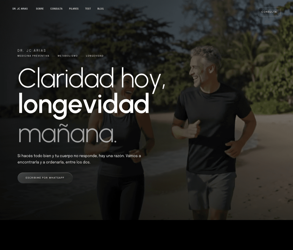 Dr. JC Arias website