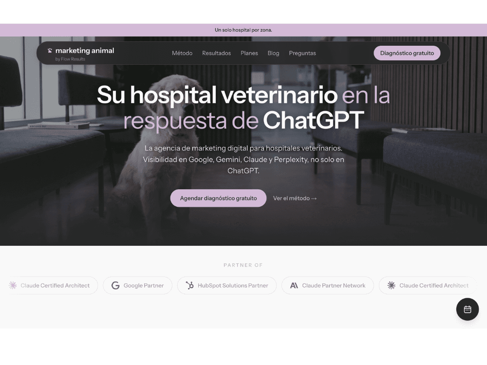 Marketing Animal website