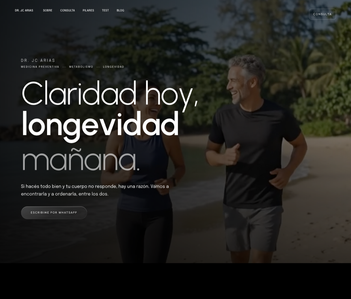 Dr. JC Arias website
